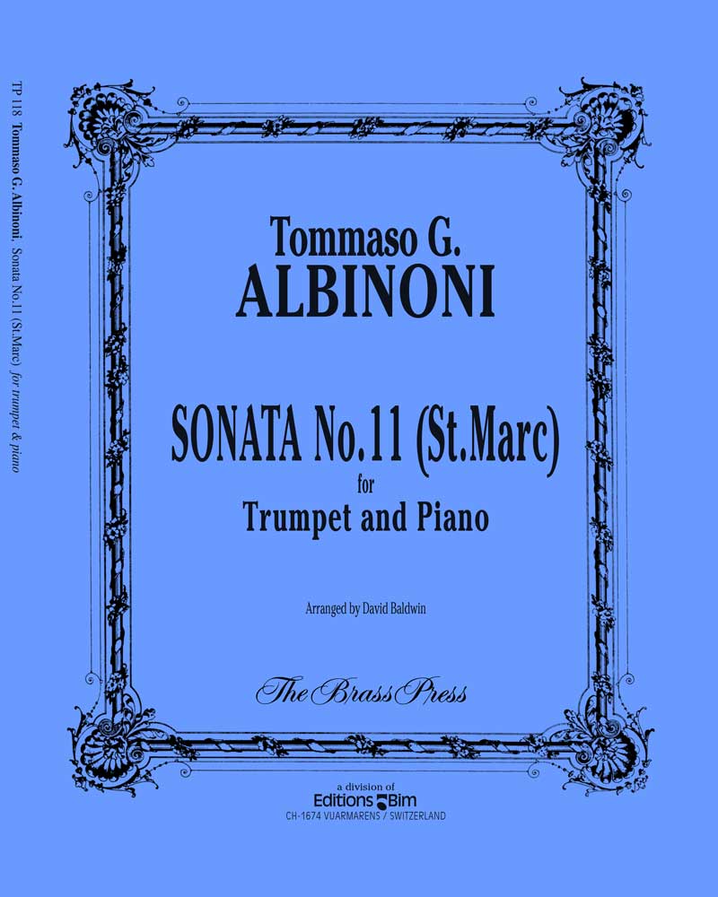 Albinoni Tommaso Sonata St Marc Tp118
