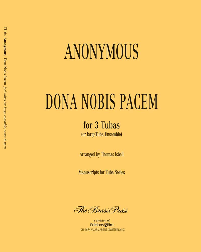 Anonymous Dona Nobis Pacem Tu64