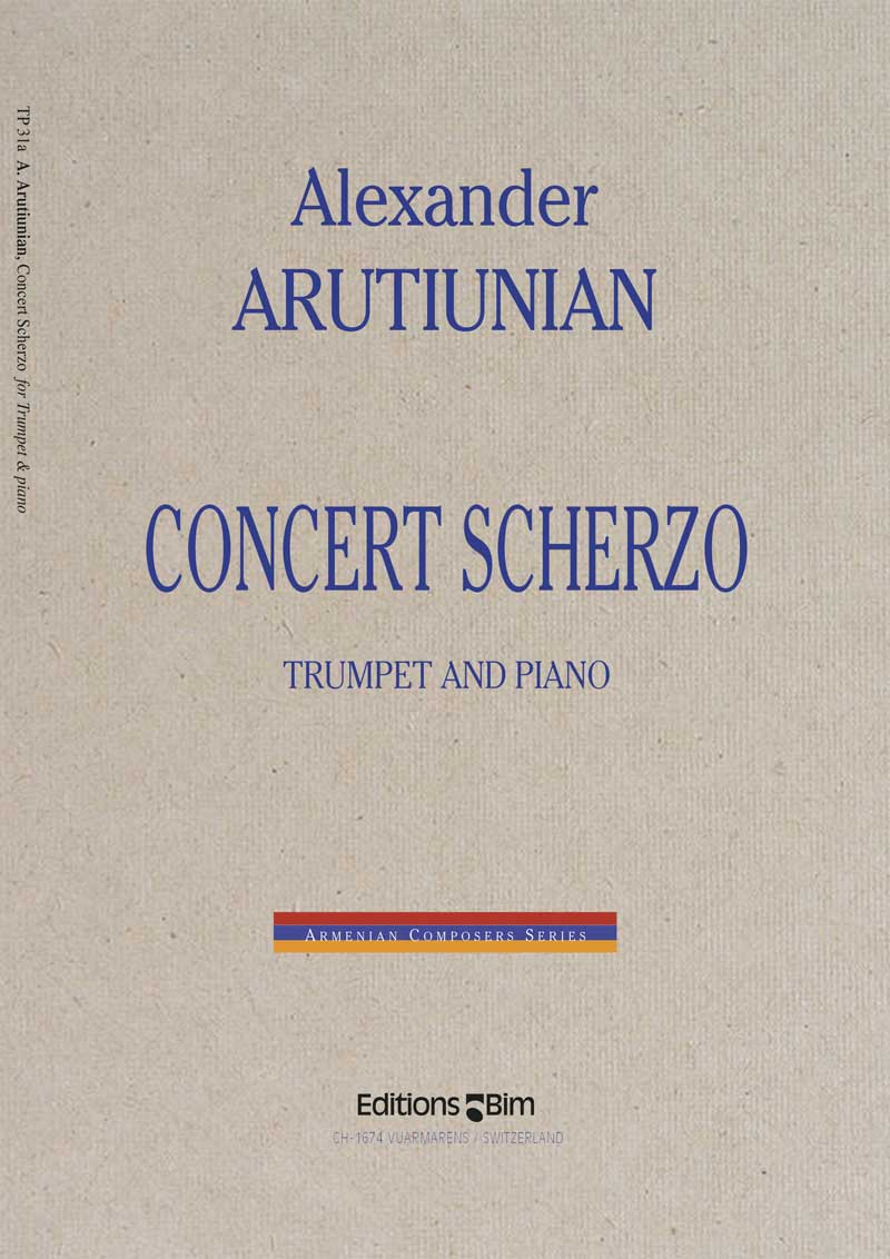 Arutiunian Alexander Concert Scherzo Tp31