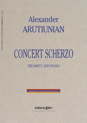 Arutiunian Alexander Concert Scherzo Tp31