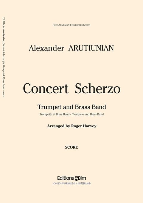 Arutiunian Alexander Concert Scherzo Tp31B