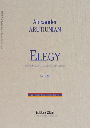 Arutiunian Alexander Elegy Tp210