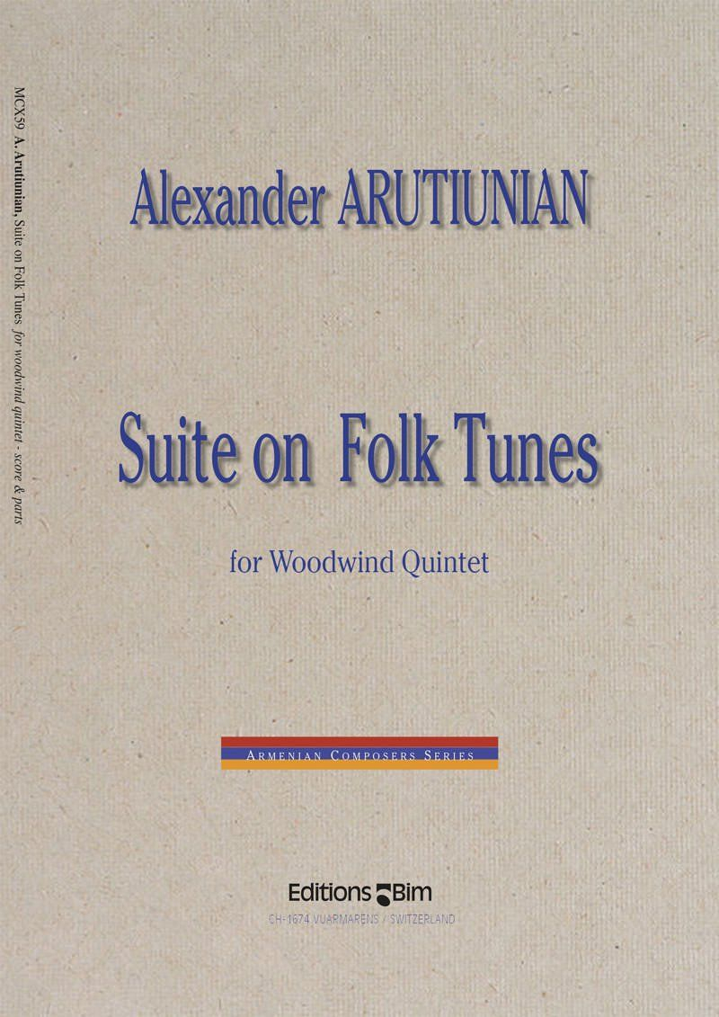 Arutiunian Alexander Suite On Folk Tunes Mcx59