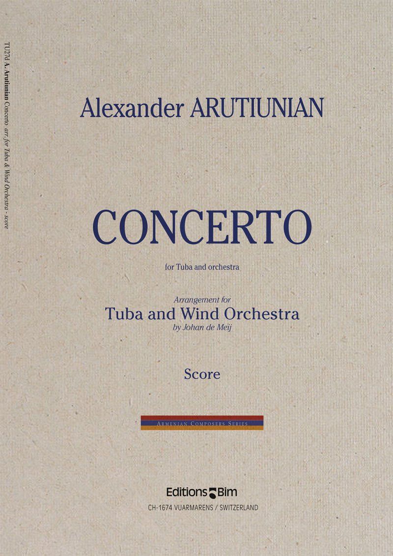 Arutiunian Alexander Tuba Concerto Tu27D
