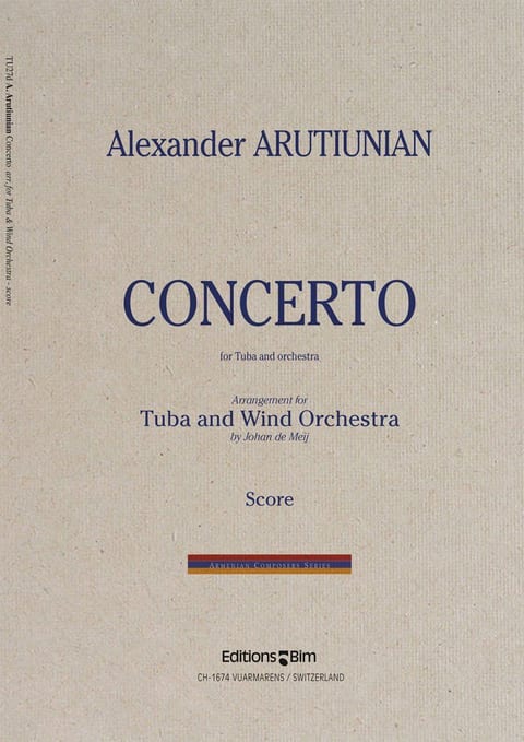Arutiunian Alexander Tuba Concerto Tu27D