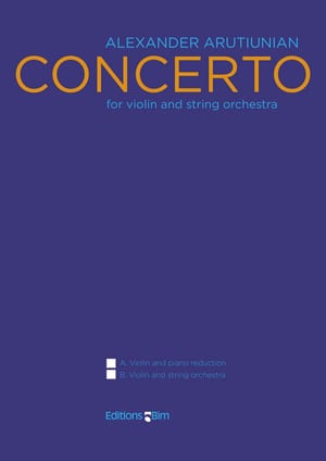 Arutiunian Alexander Violin Concerto Vn1