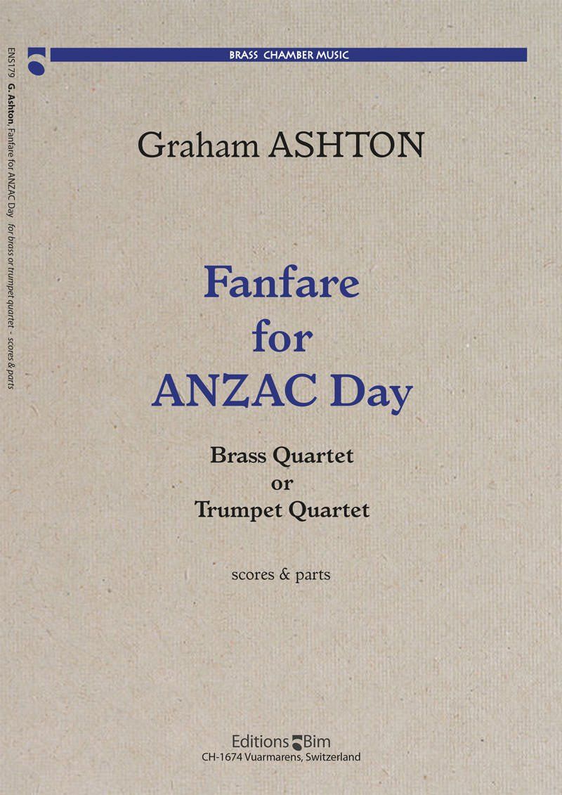 Ashton Graham Fanfare For Anzac Ens179