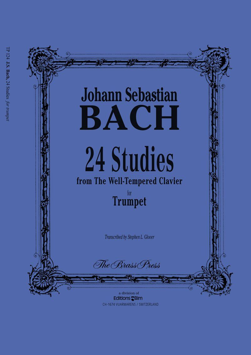 Bach Johann Sebastian 24 Studies Tp124