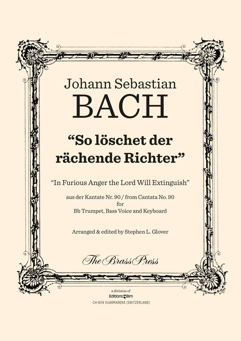 Bach Johann Sebastian So Loechet Der Raechende Richter Tp126