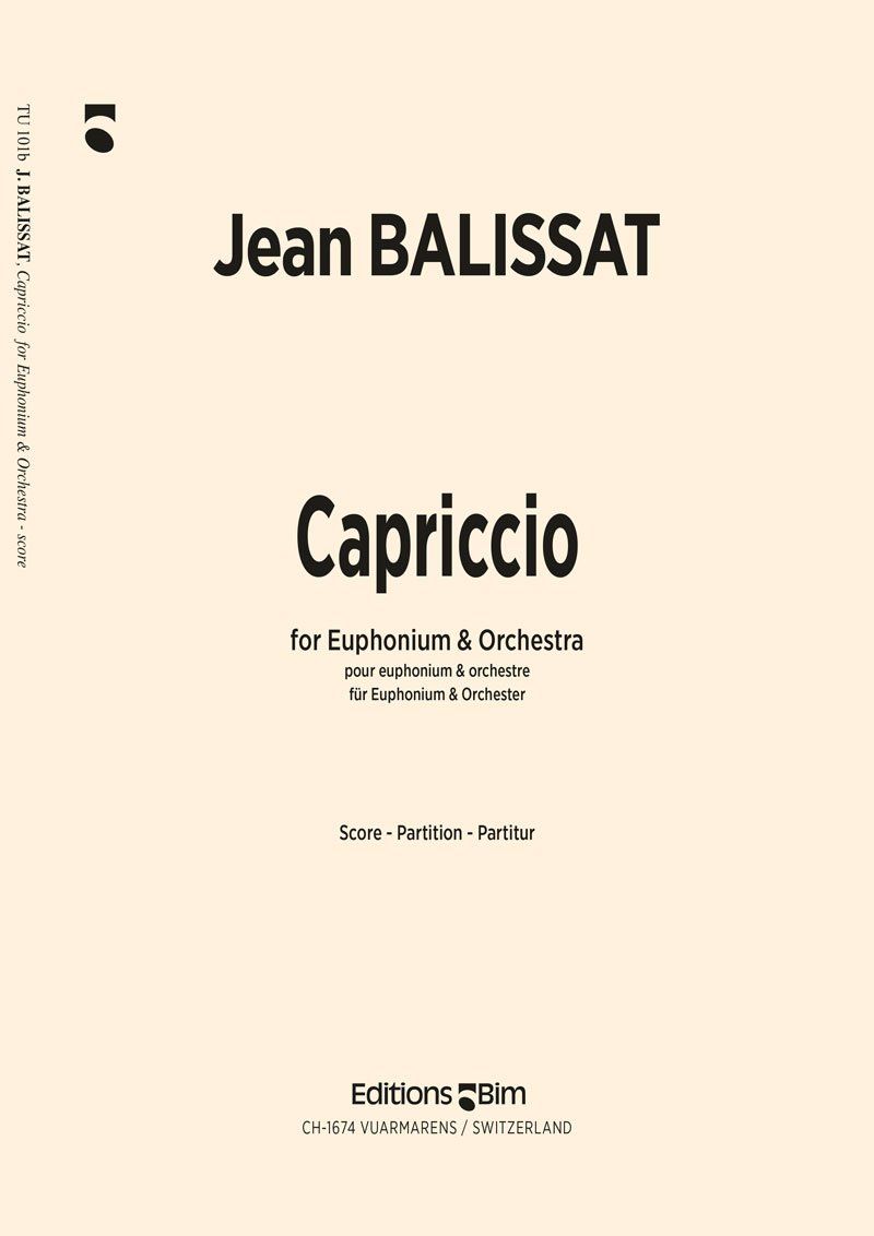 Balissat Jean Caproccio Euphonium Tu101