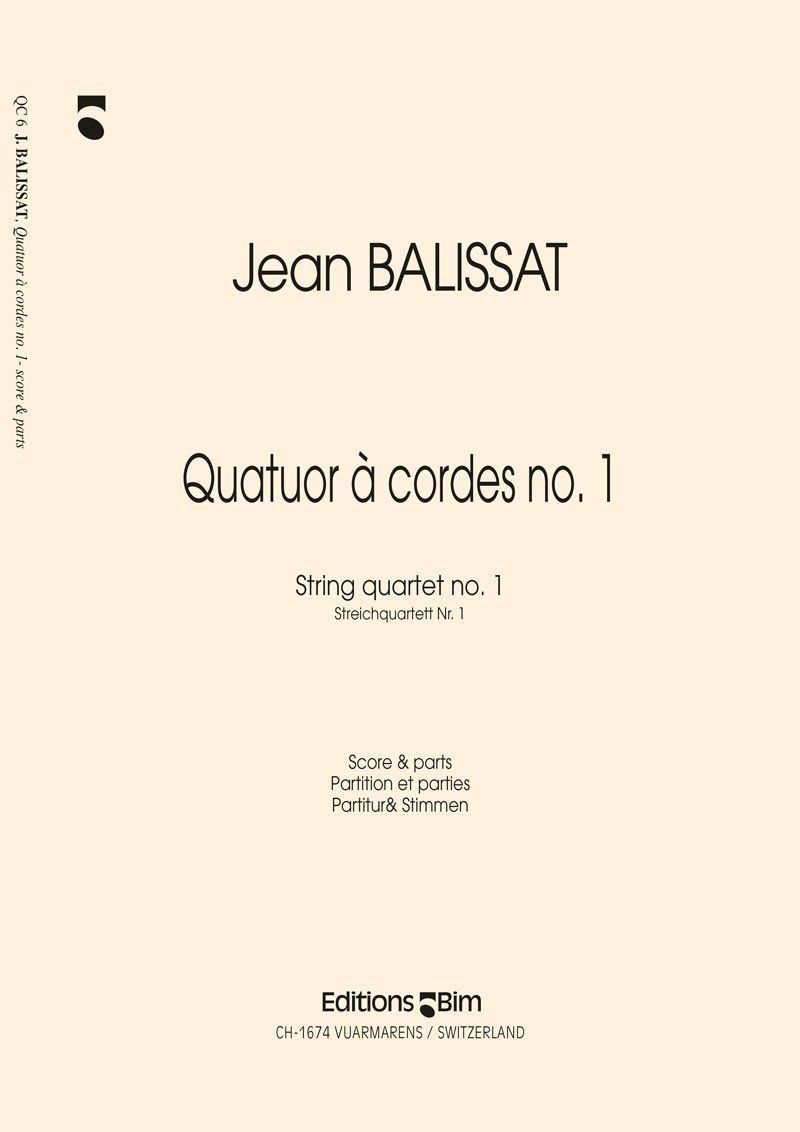 Balissat Jean Quatuor A Cordes No 1 Qc6
