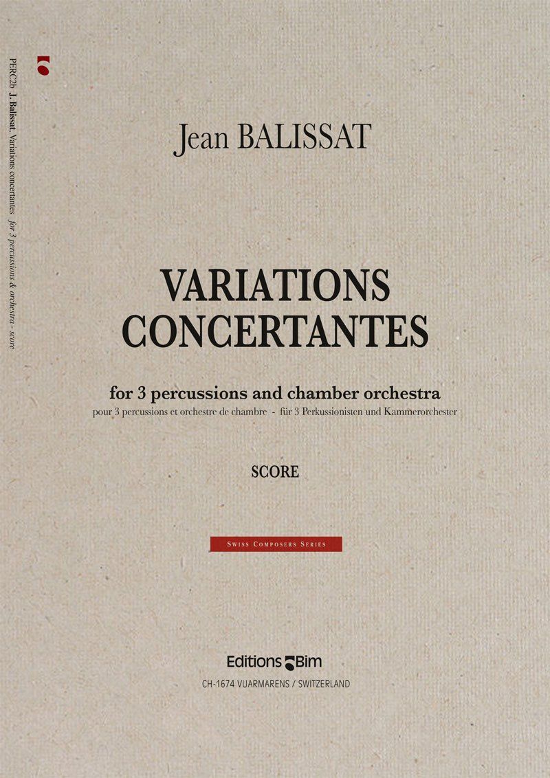 Balissat Jean Variations Concertantes Perc2