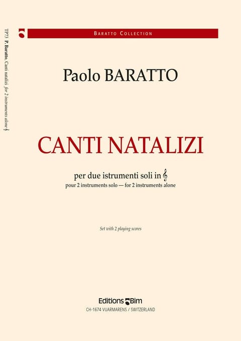 Baratto Paolo Canto Natalizi Tp73
