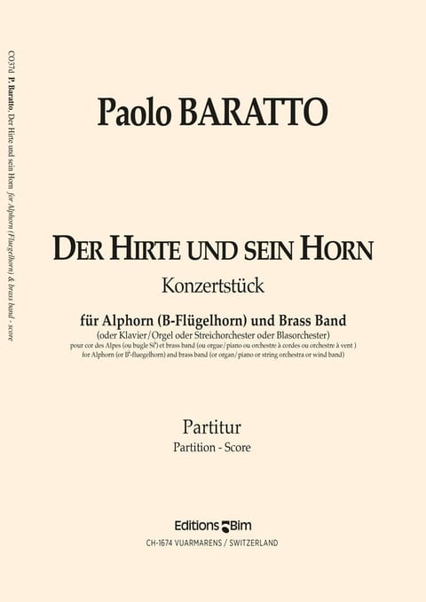 Baratto Paolo Hirte Und Sein Horn Co37De