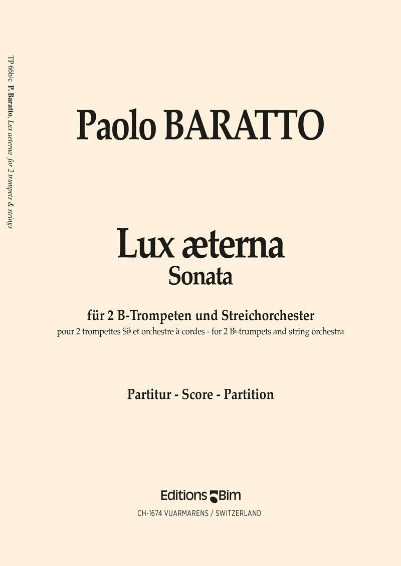 Baratto Paolo Lux Aeterna Tp66