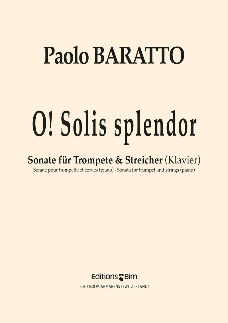 Baratto Paolo O Solis Splendor Tp67