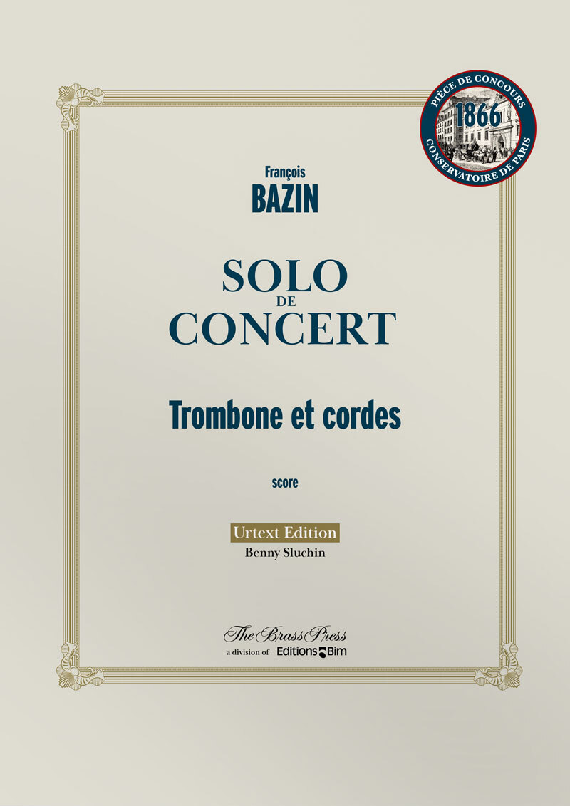 Bazin Francois Solo De Concert Tb104B
