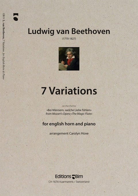 Beethoven Ludwig Van 7 Variations Ob9
