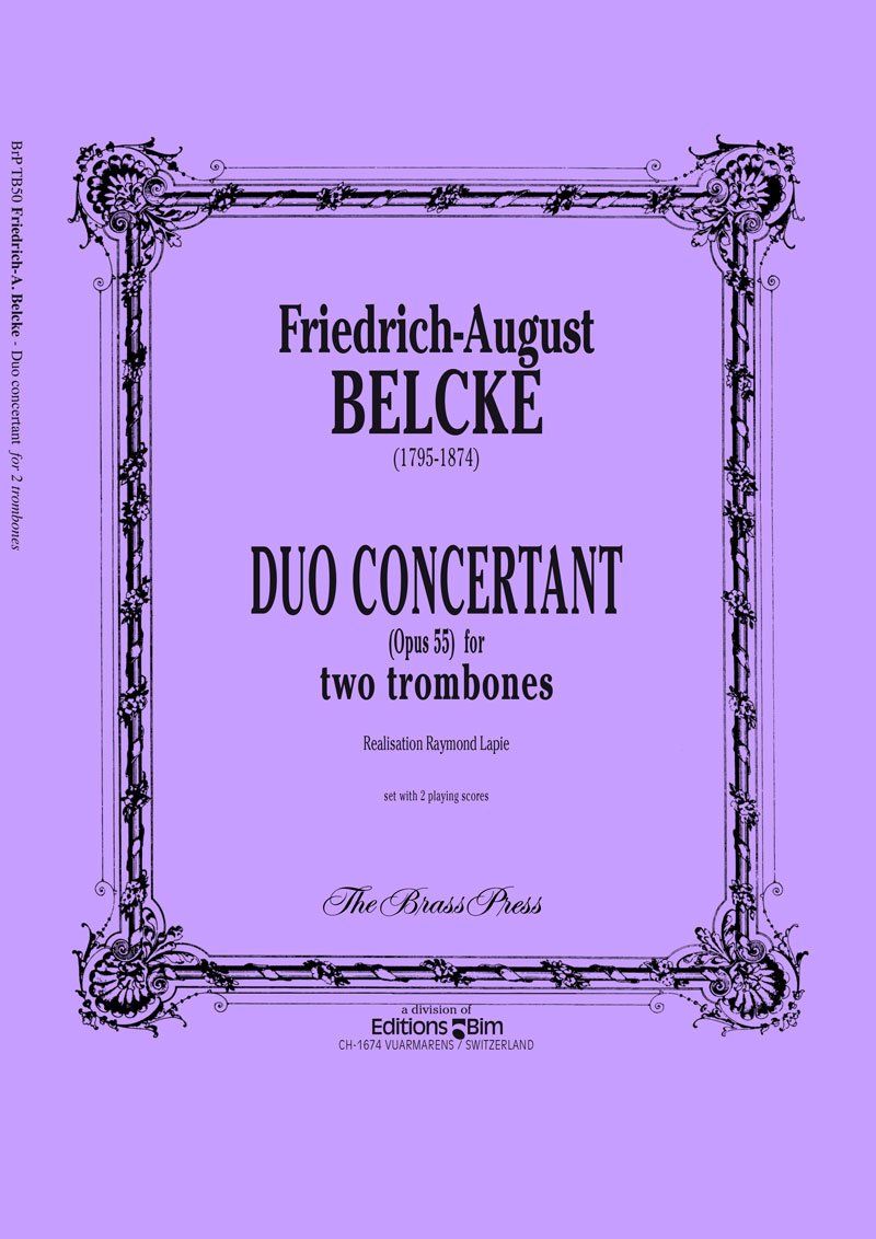 Belcke Friedrich August Duo Concertant Tb50