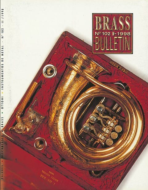Brass Bulletin No 102 1998