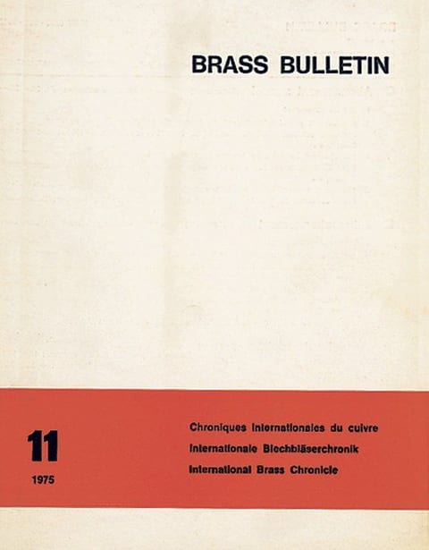 Brass Bulletin No 11 1975