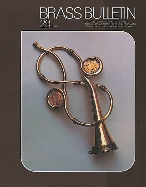 Brass Bulletin No 29 1980