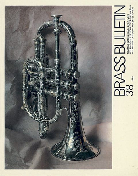 Brass Bulletin No 38 1982