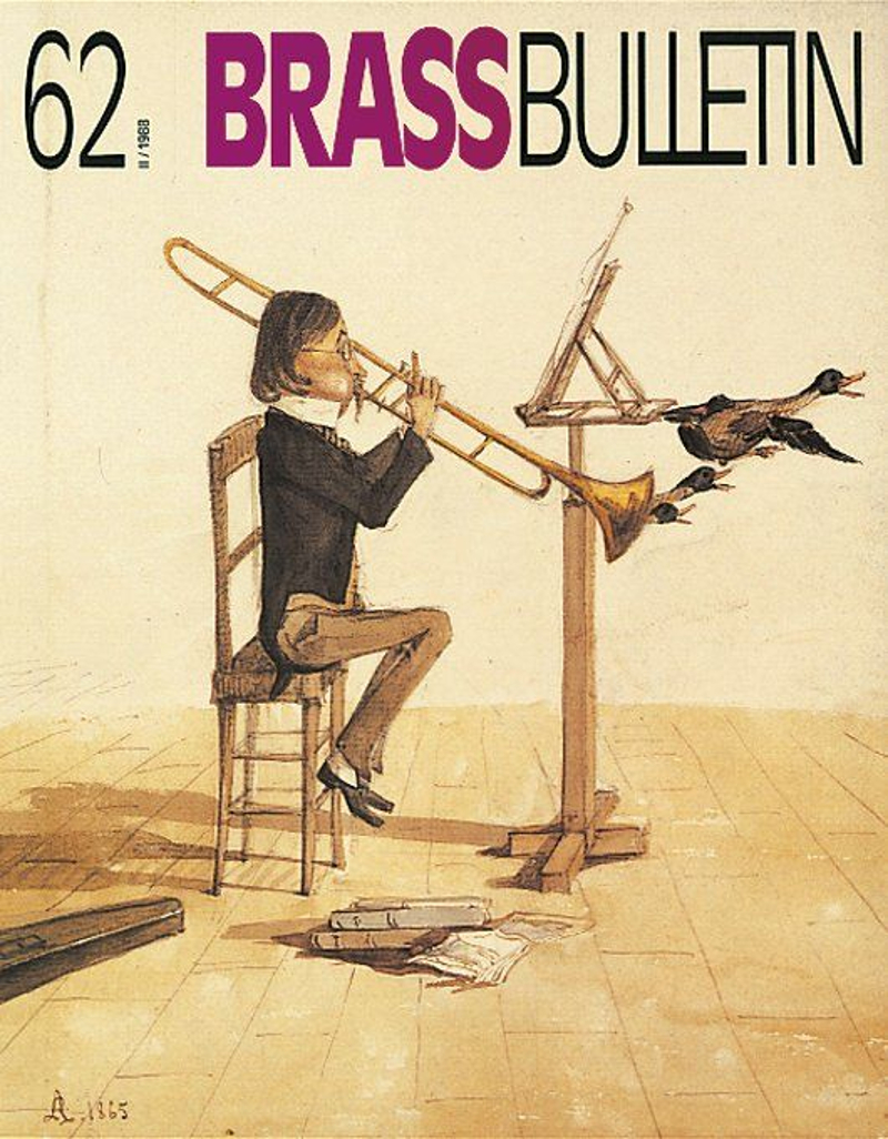 Brass Bulletin No 62 1988