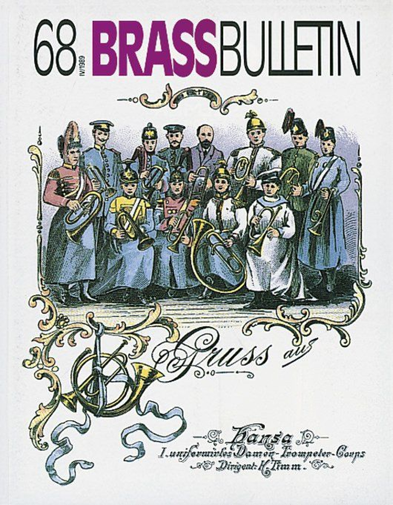 Brass Bulletin No 68 1989