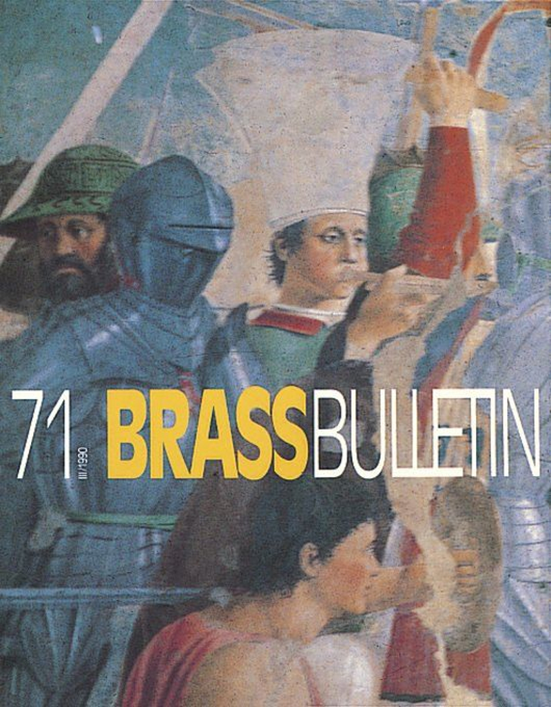 Brass Bulletin No 71 1990