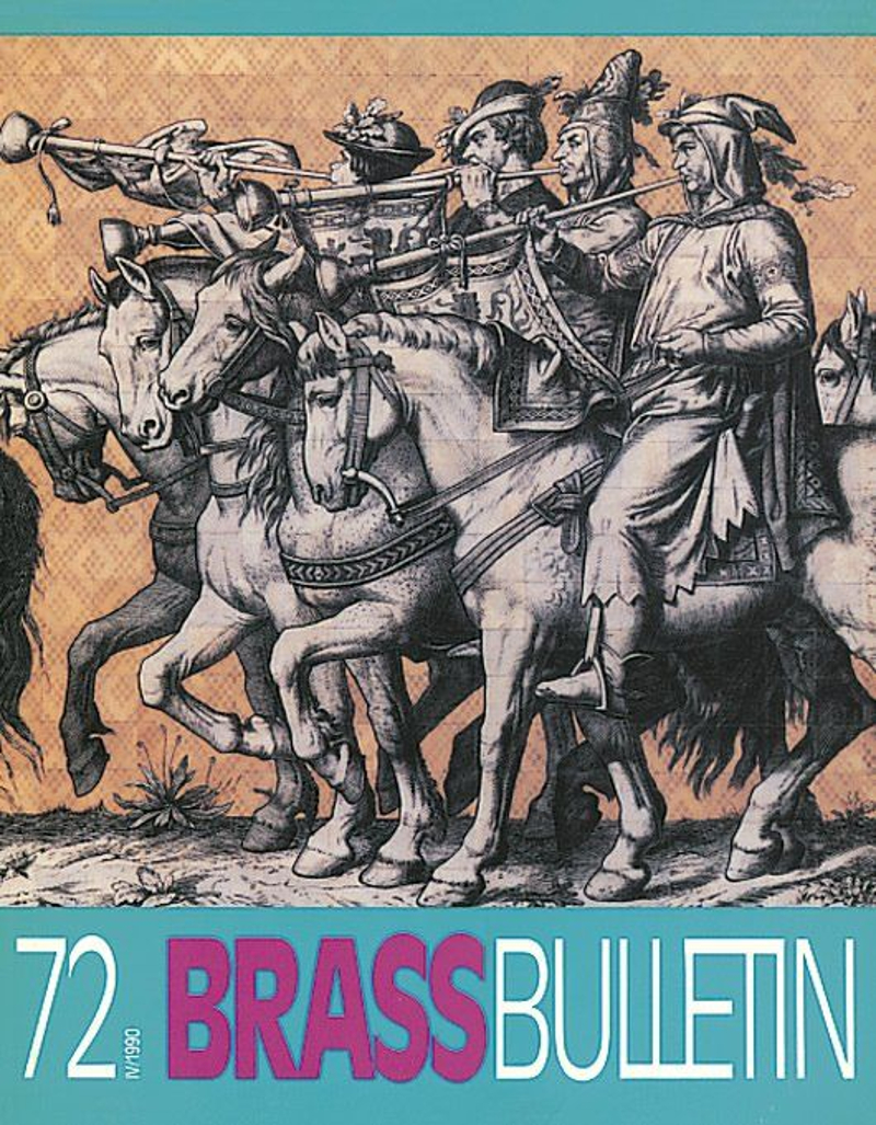 Brass Bulletin No 72 1990