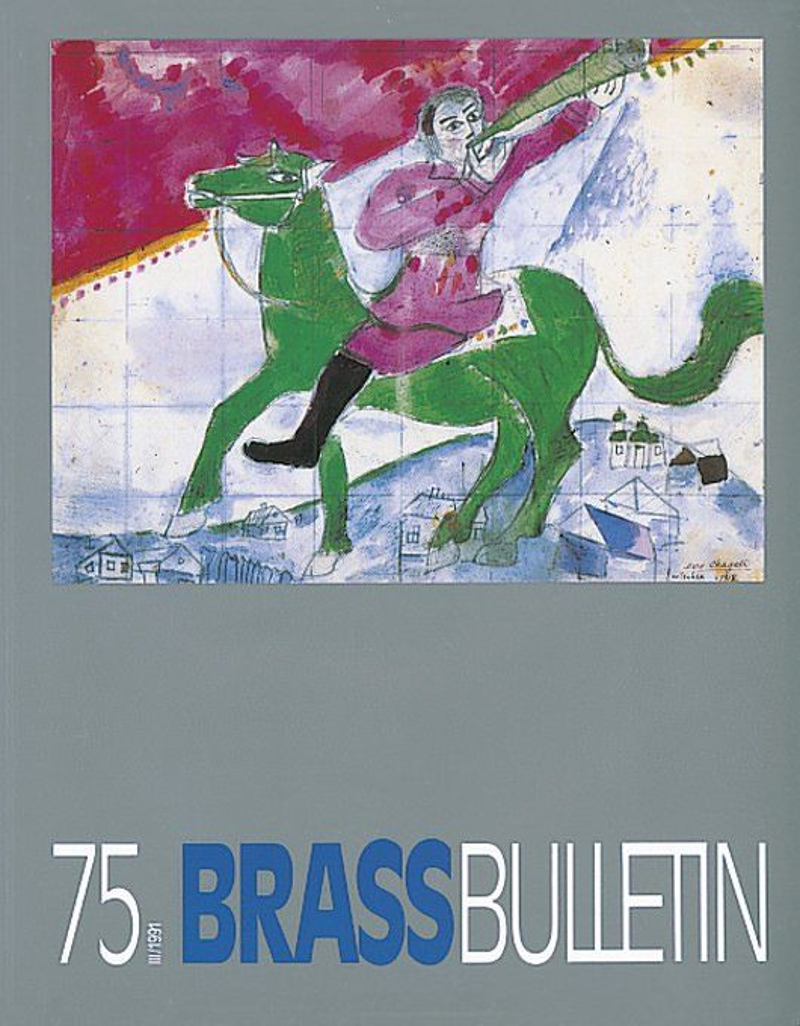Brass Bulletin No 75 1991