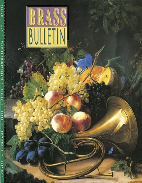 Brass Bulletin No 91 1995