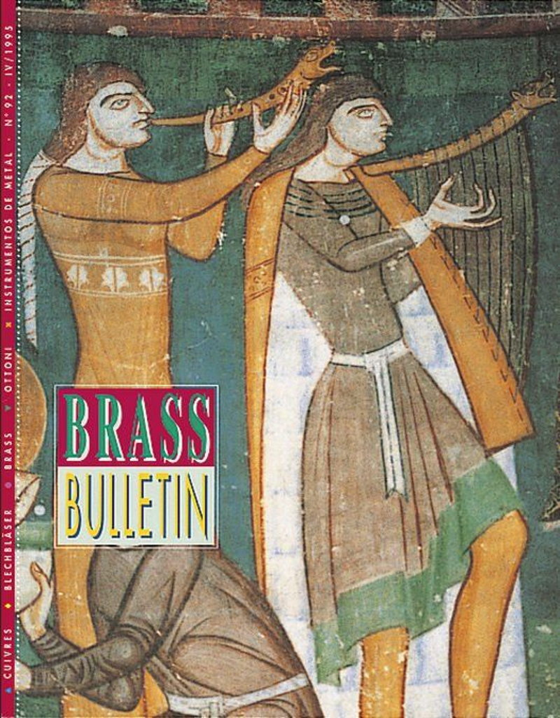 Brass Bulletin No 92 1995