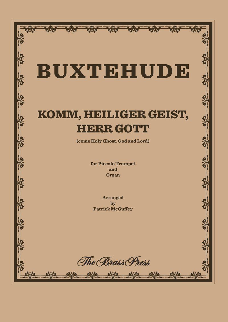 Buxtehude Dietrich Komm Heiliger Geist Herr Gott Tp135