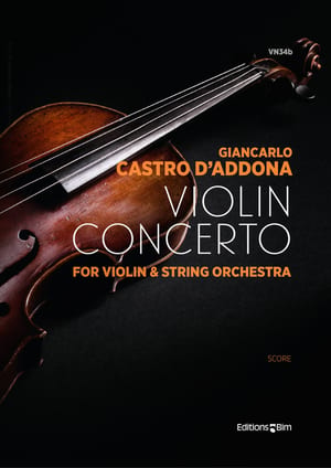 Castro Giancarlo Violin Concerto Vn34