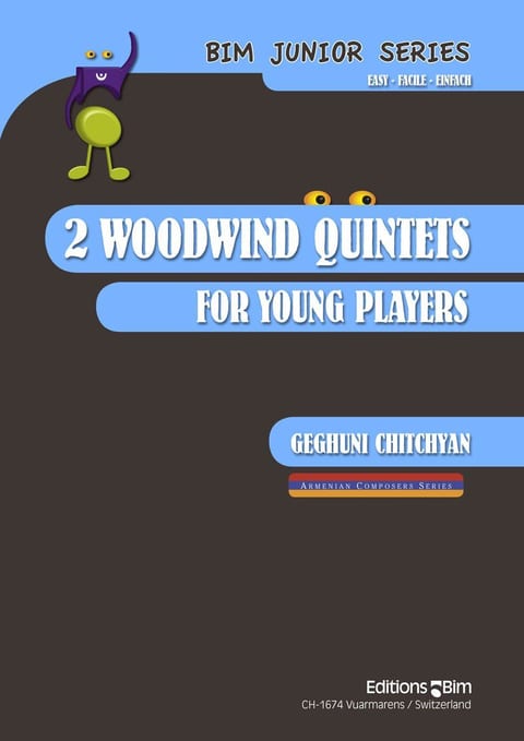 Chitchyan Geghuni 2 Woodwind Quintets Mcx28