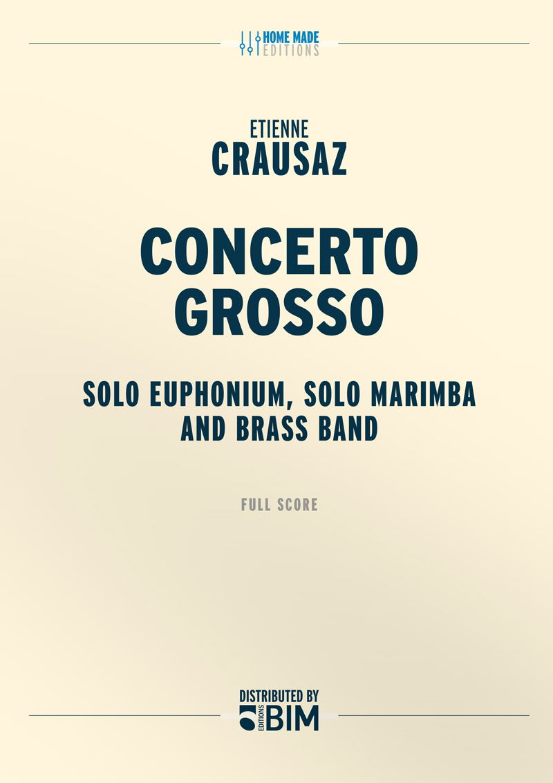Crausaz Etienne Concerto Grosso HME BB 001