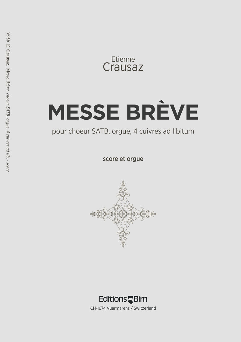 Crausaz Etienne Messe Breve V95B