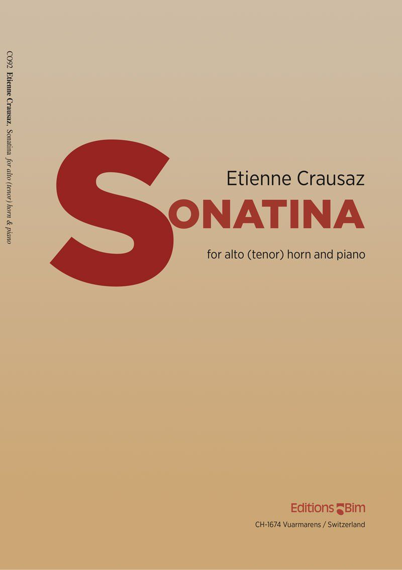 Crausaz Etienne Sonatina Co92