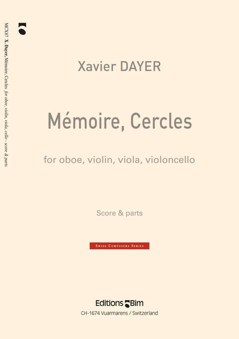 Dayer Xavier Memoires Cercles Mcx87