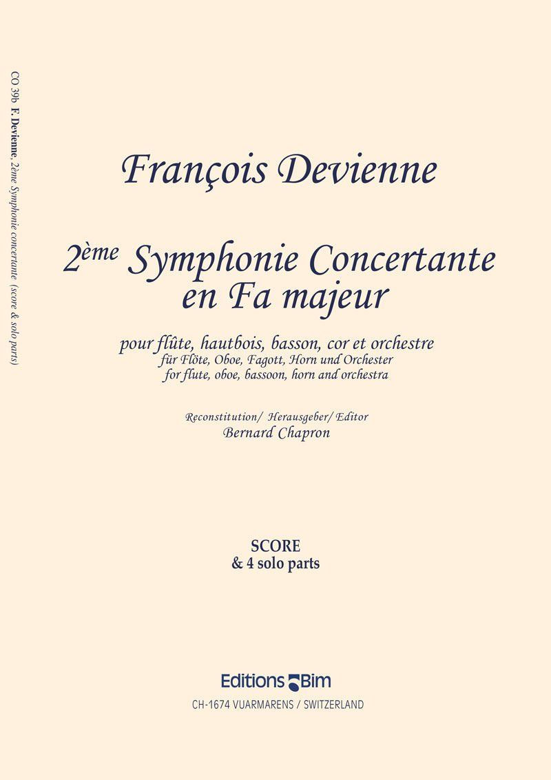 Devienne Francois 2e Symphonie Concertante Co39