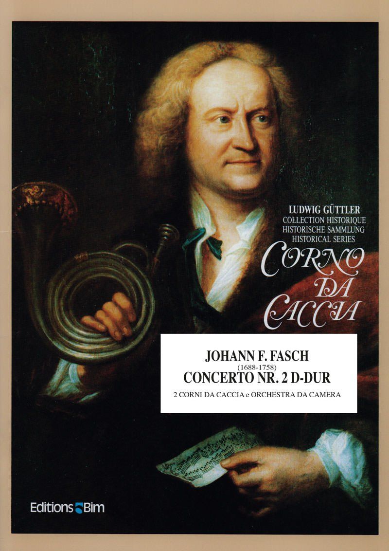 Fasch Johann Concerto No 2 D Dur Co4