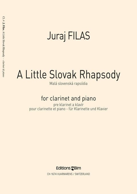 Filas Juraj Little Slovak Rhapsody Cl4