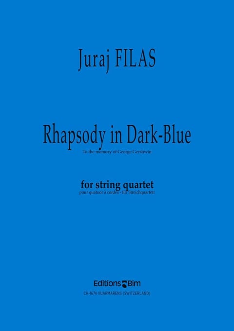Filas Juraj Rhapsodie In Dark Blue Qc3