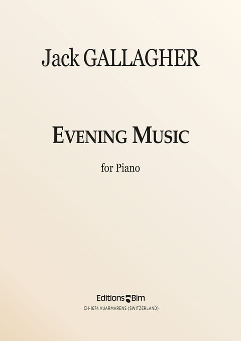 Gallagher Jack Evening Music Pno14
