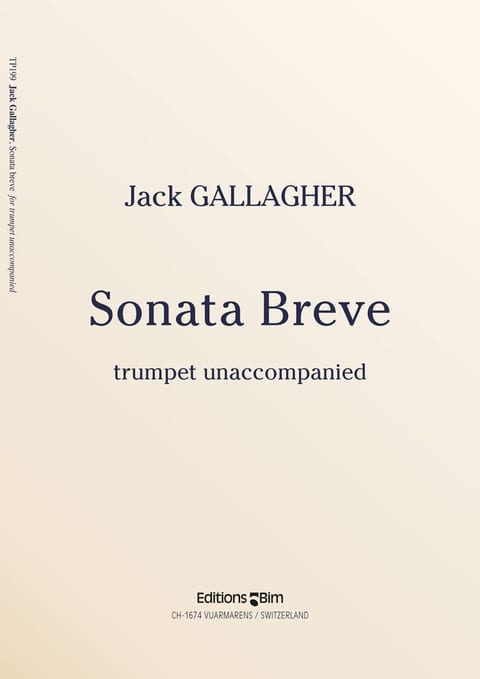 Gallagher Jack Sonata Breve Trumpet Tp199