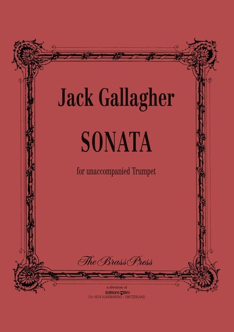Gallagher Jack Trumpet Sonata Tp144