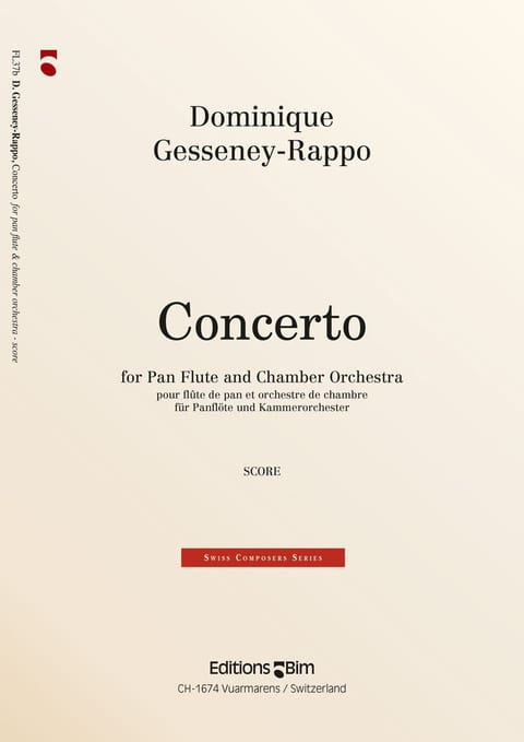 Gesseney Dominique Concerto Flute De Pan Fl37