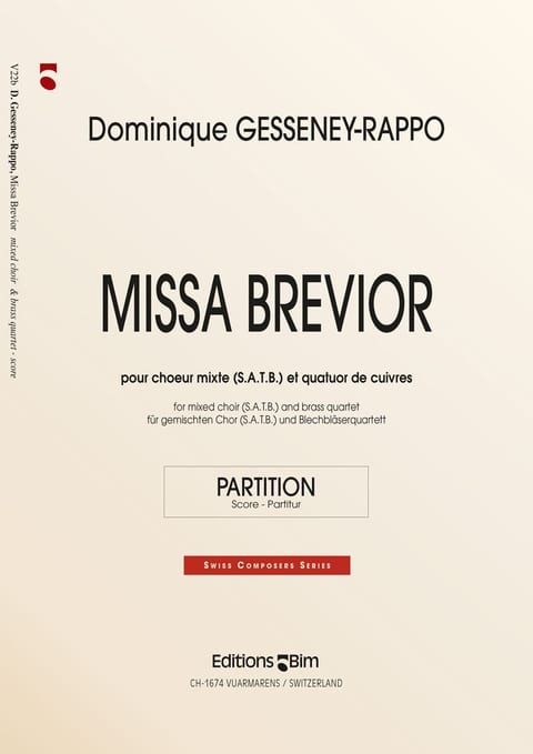 Gesseney Dominique Missa Brevior V22